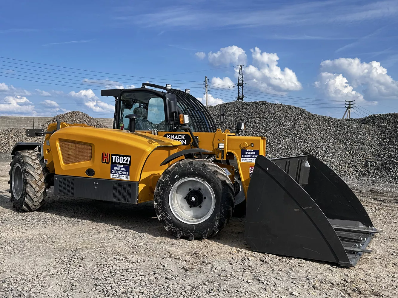 Knack Wesson T6027 телескопический погрузчик